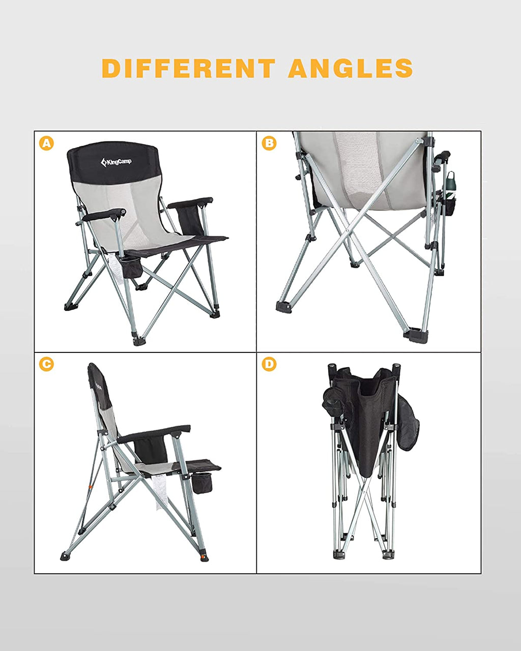KingCamp Folding Lightweight Camping Chair