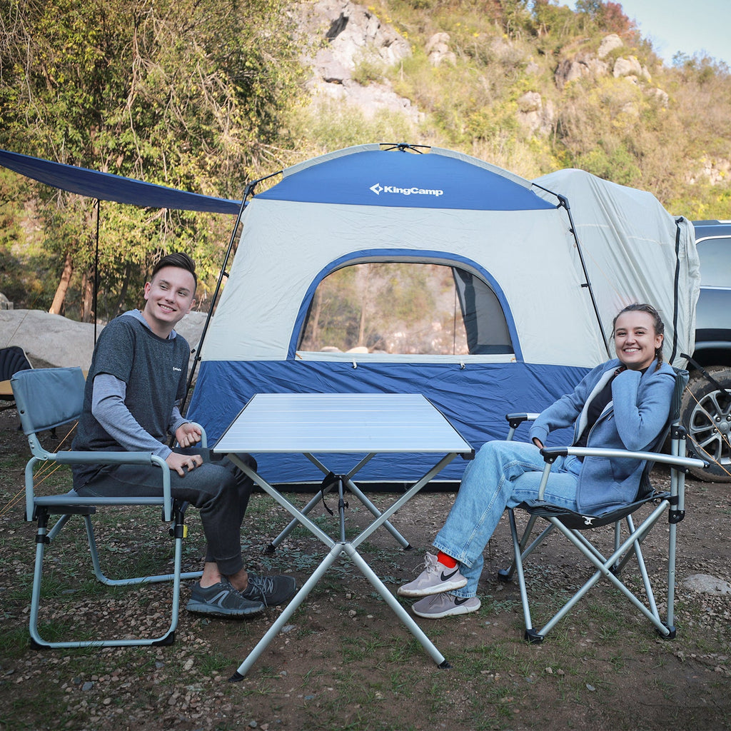 KingCamp Timeless Aluminum Tube Hard Arm Chair Camping Chair | Lifetime Warranty