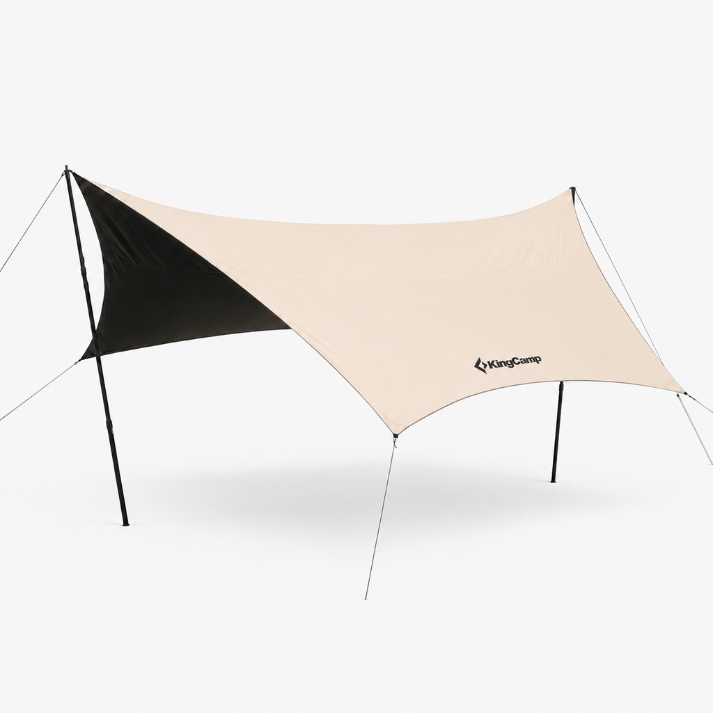 KingCamp Hexa Blackout Heavy-duty Tarp Shelter