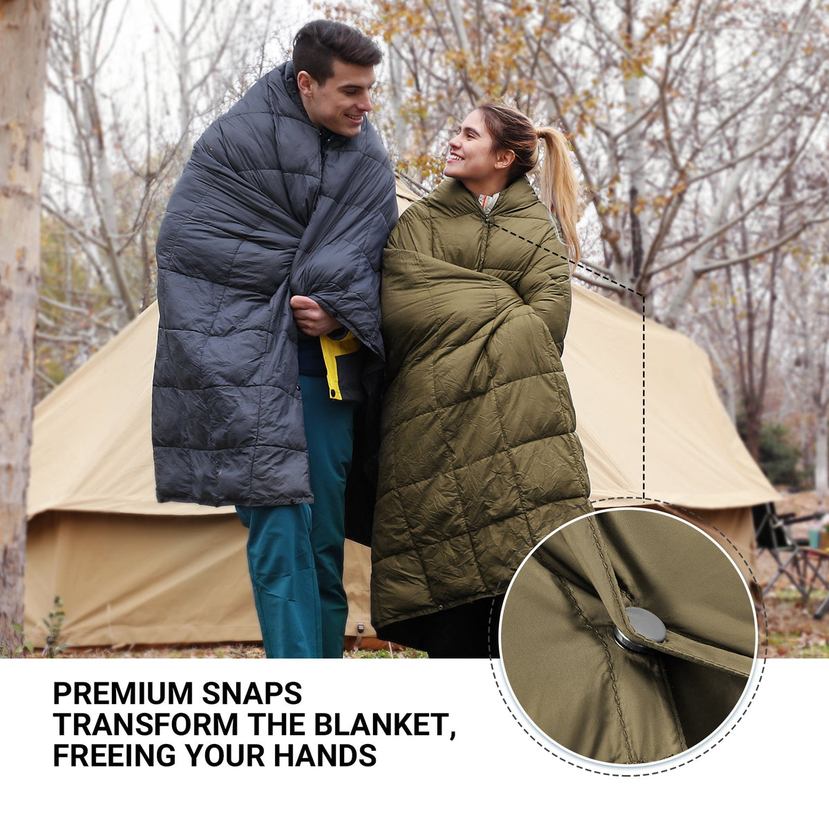 KingCamp 620 FP Lightweight Packable Camping Blanket