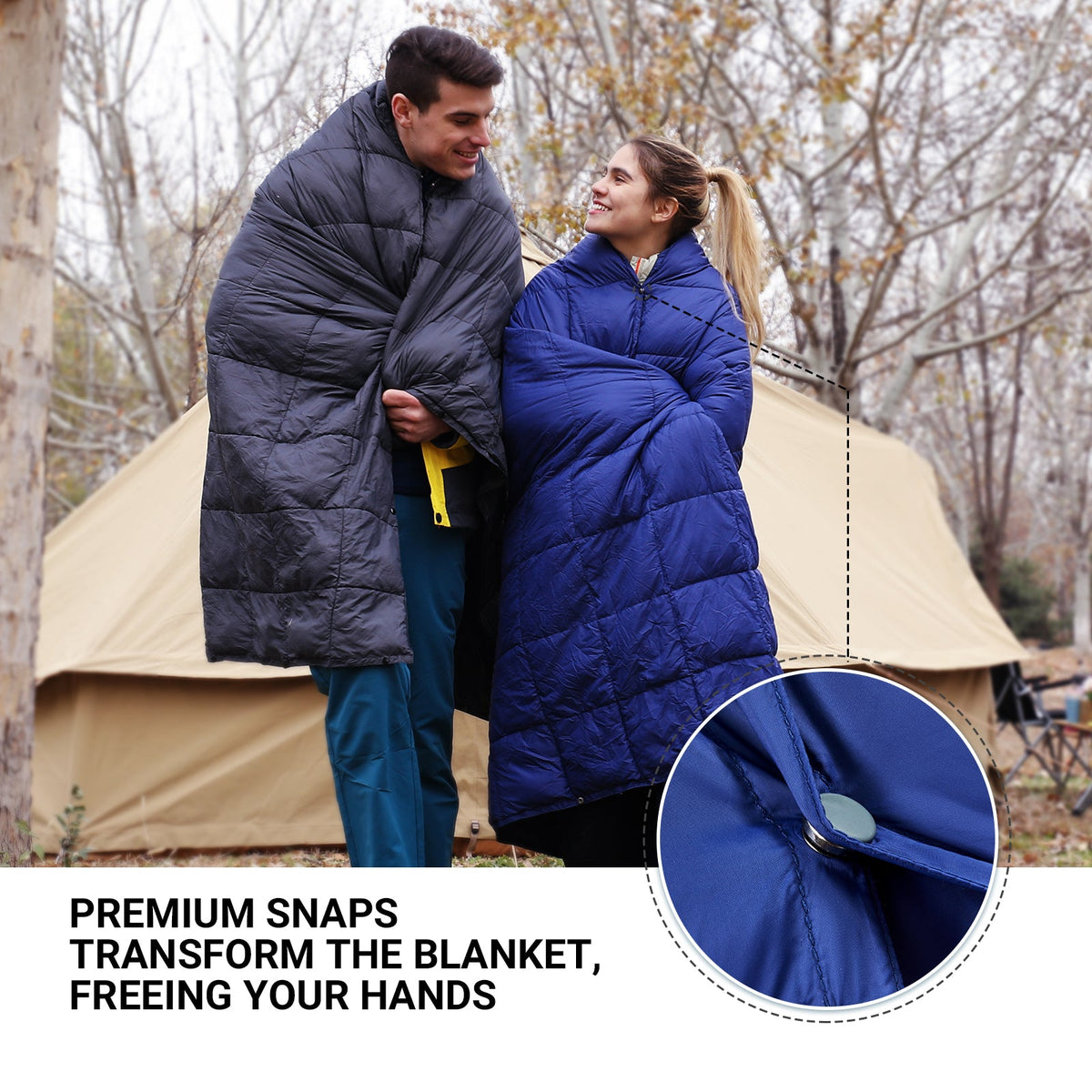 KingCamp 620 FP Lightweight Packable Camping Blanket