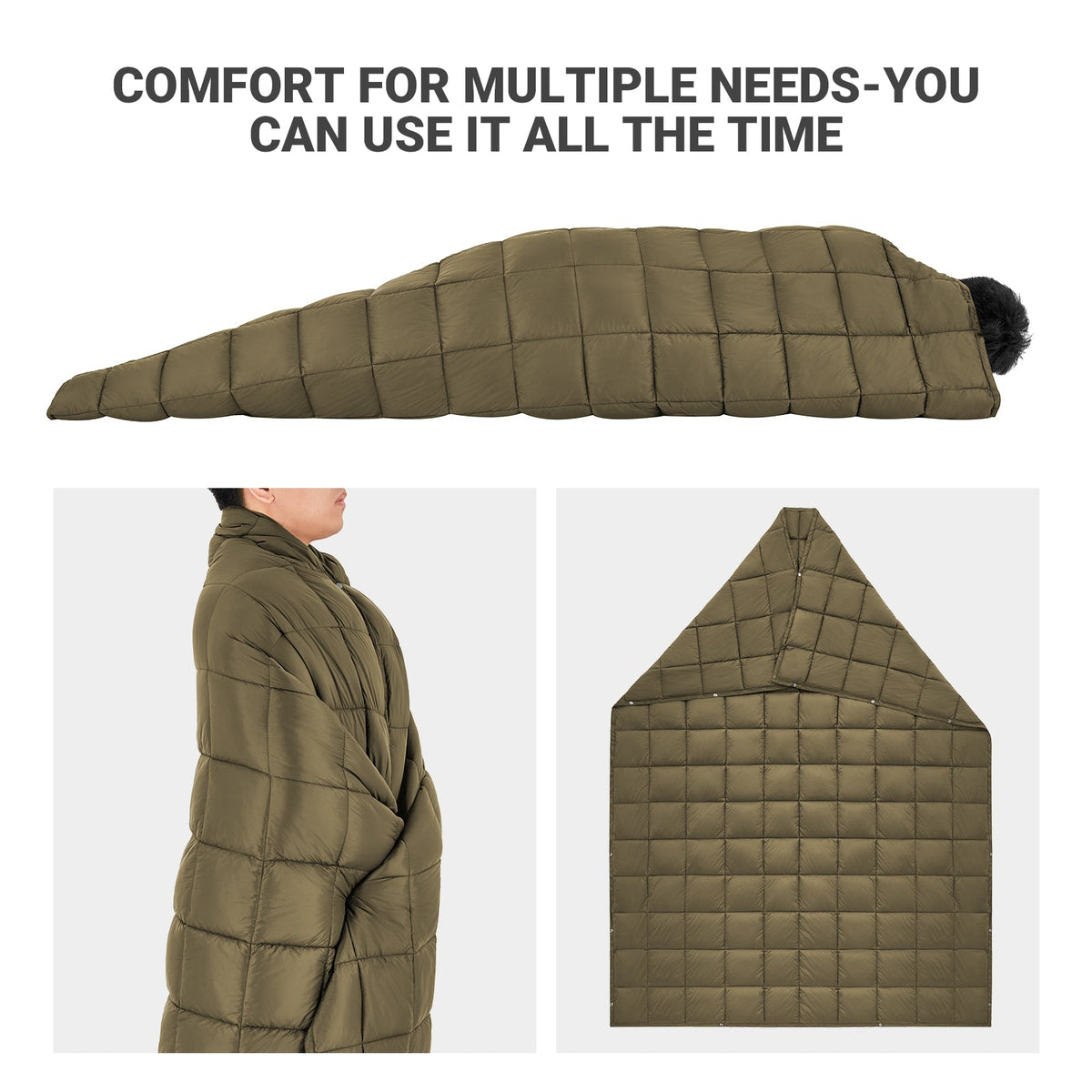 KingCamp 620 FP Lightweight Packable Camping Blanket