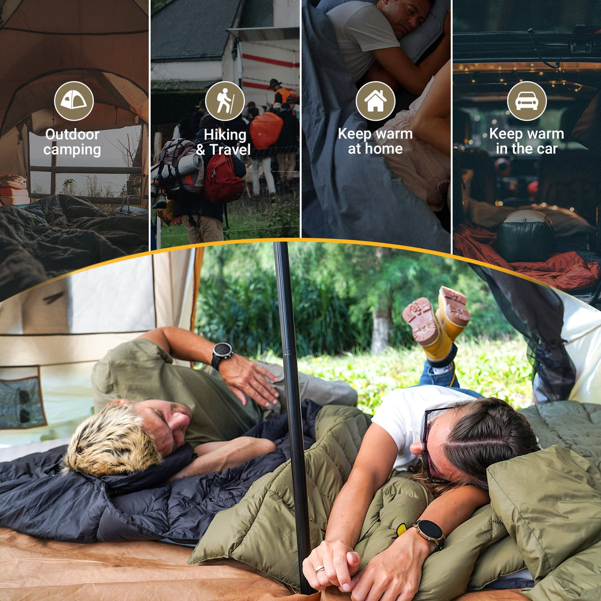 KingCamp 620 FP Lightweight Packable Camping Blanket