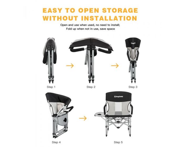 KingCamp Mesh Folding Camping Chair