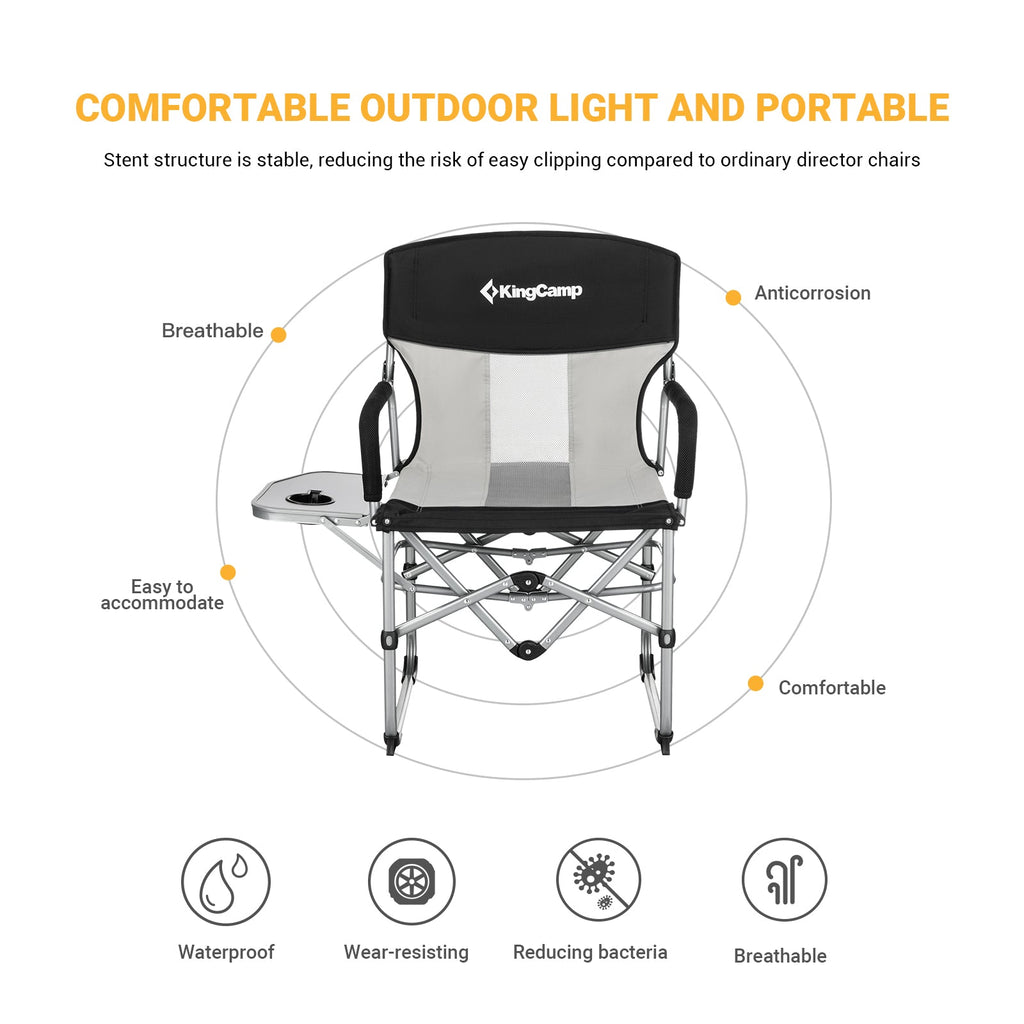 KingCamp Mesh Folding Camping Chair