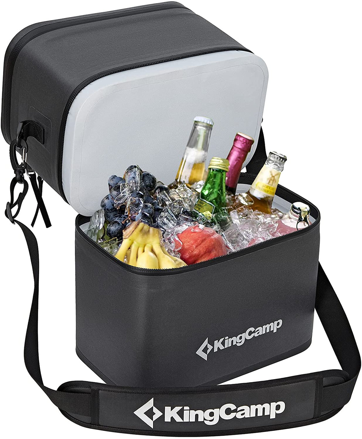 KingCamp Portable 16 Cans Double Layer Cooler Bag