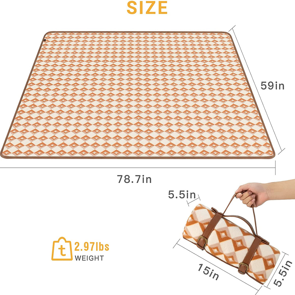 KingCamp Sandproof Picnic Blankets Mat