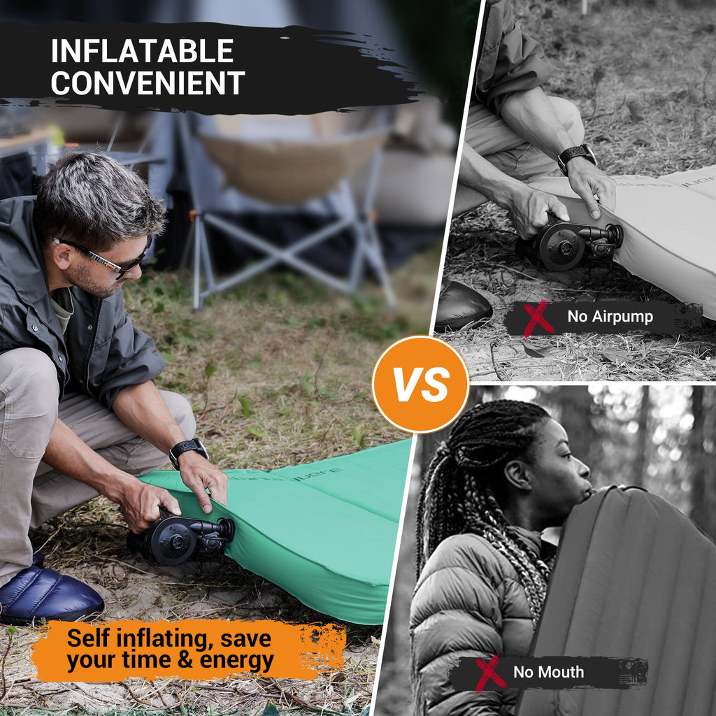 KingCamp PREMIUM Self Inflating Foam Sleeping Pad Double/Single