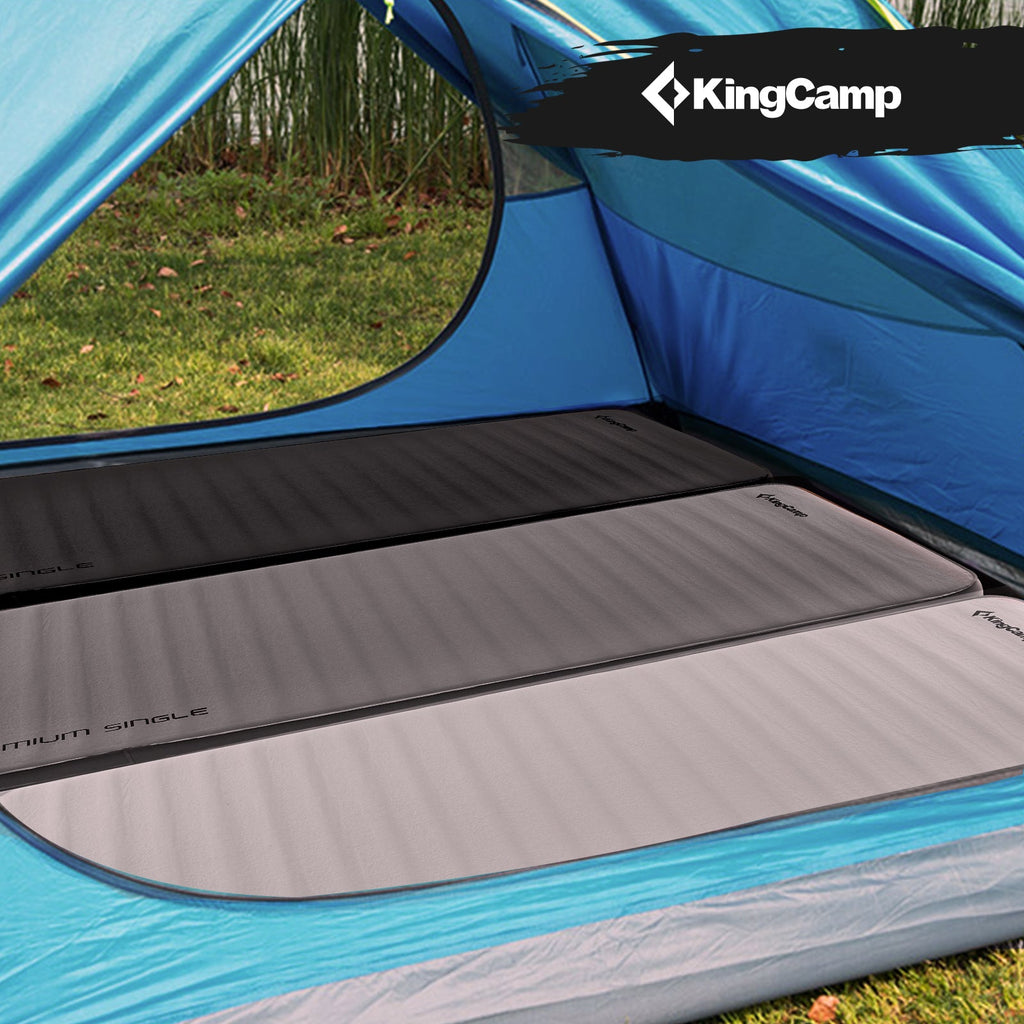 KingCamp PREMIUM Self Inflating Foam Sleeping Pad Double/Single