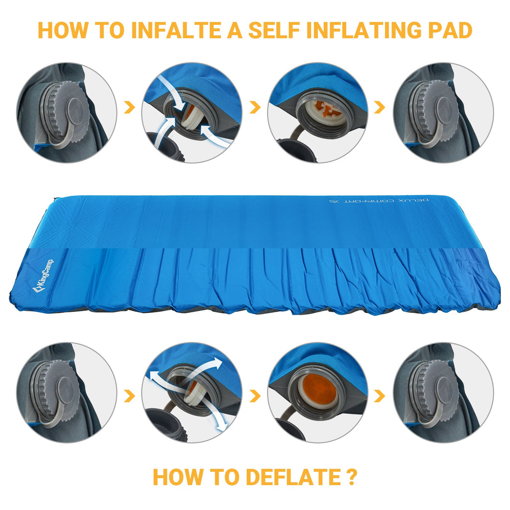 KingCamp Single Self Inflating Sleeping Pad