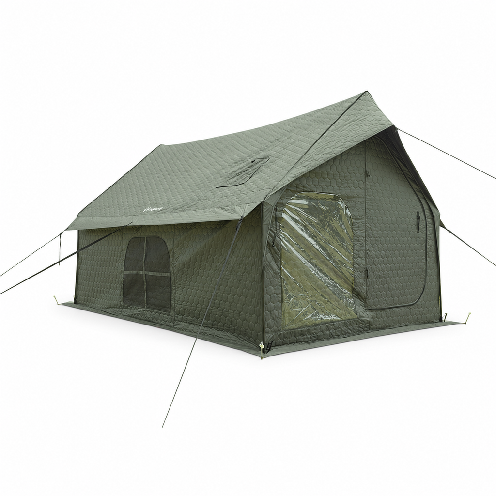 KingCamp Snowhouse 5 Winter Hot Tent & Surefire Wood Stove Bundle