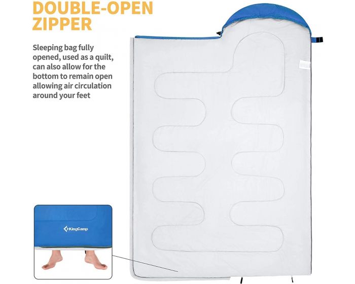 KingCamp Oasis 250S Kids' Sleeping Bag