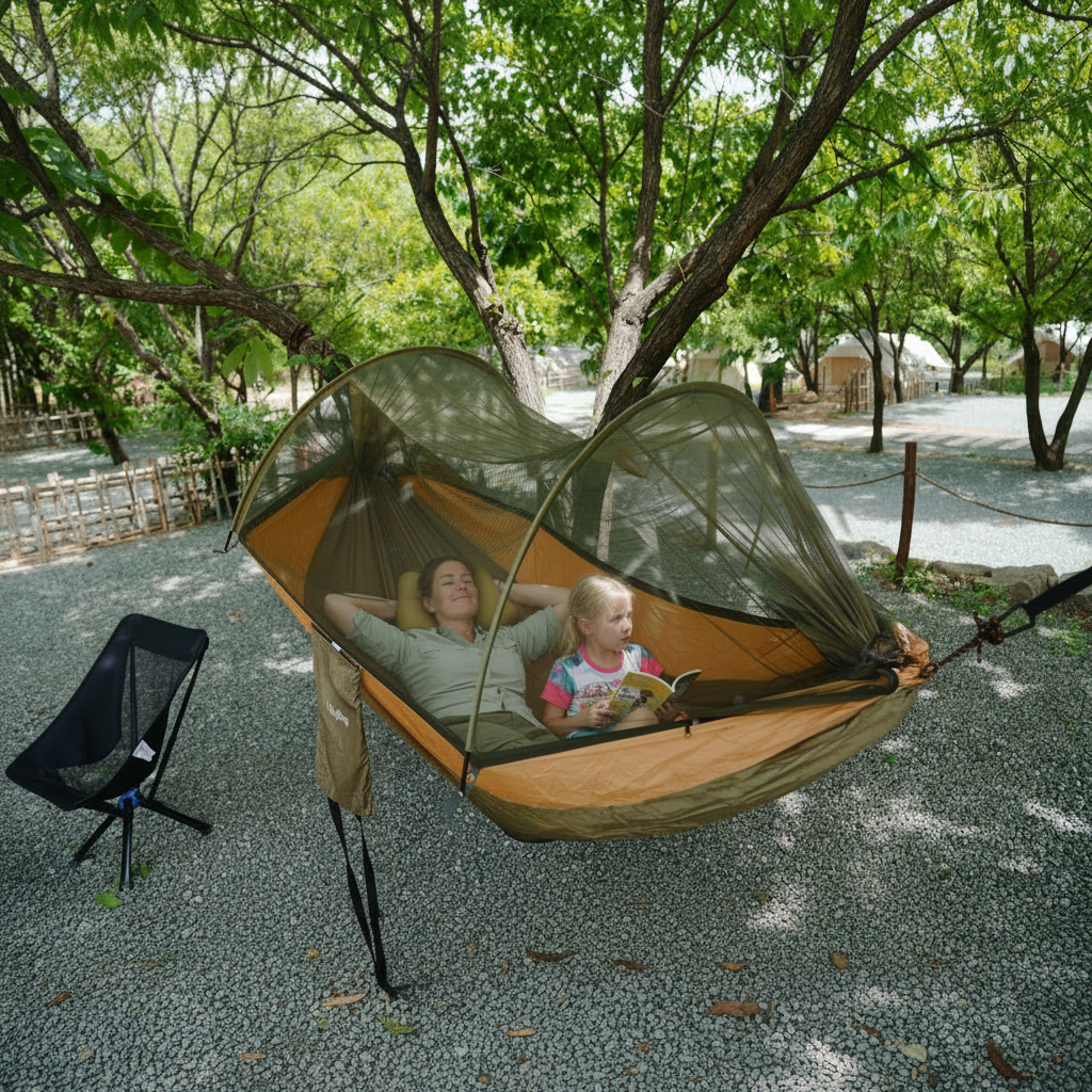 KingCamp 1-2 Person Mosquito Proof Camping Hammock