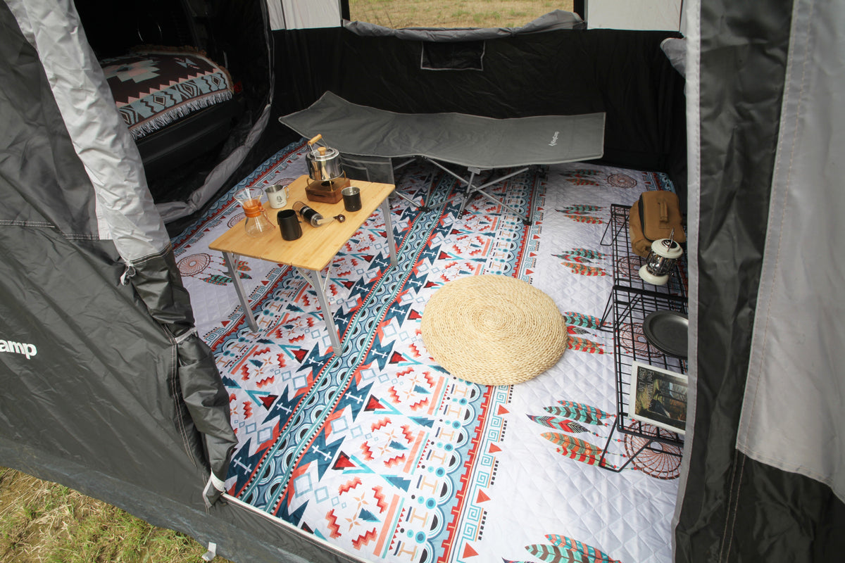 KingCamp BOUNDLESS X3 Car Tent & Waterproof Mat Bundle