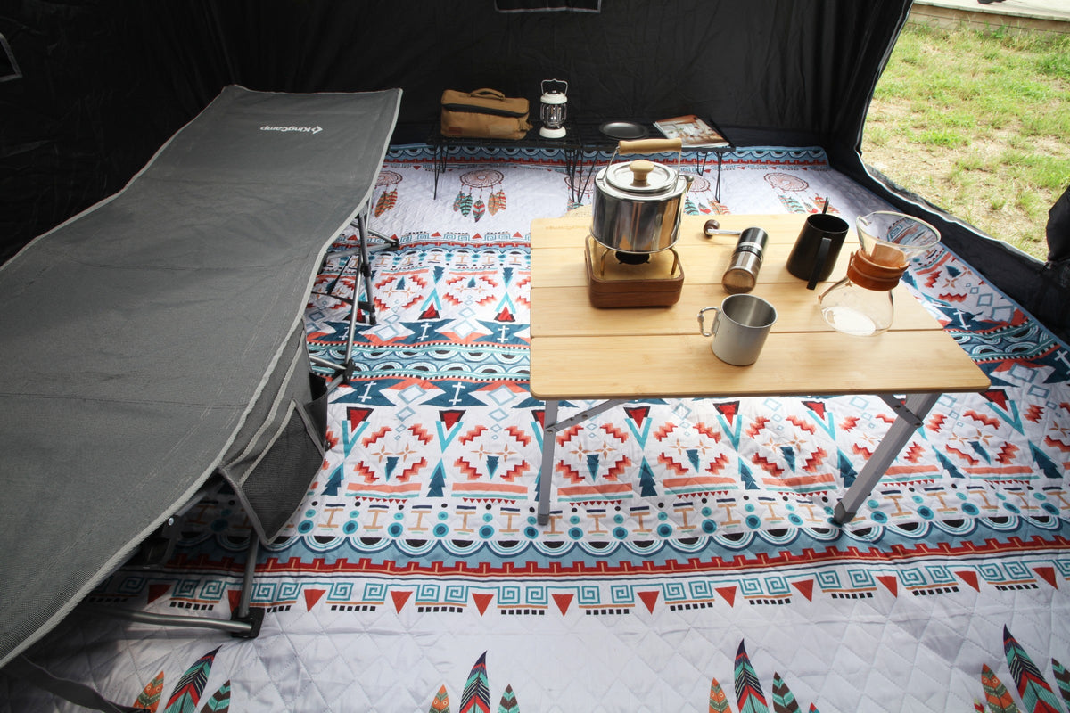 KingCamp BOUNDLESS X3 Car Tent & Waterproof Mat Bundle