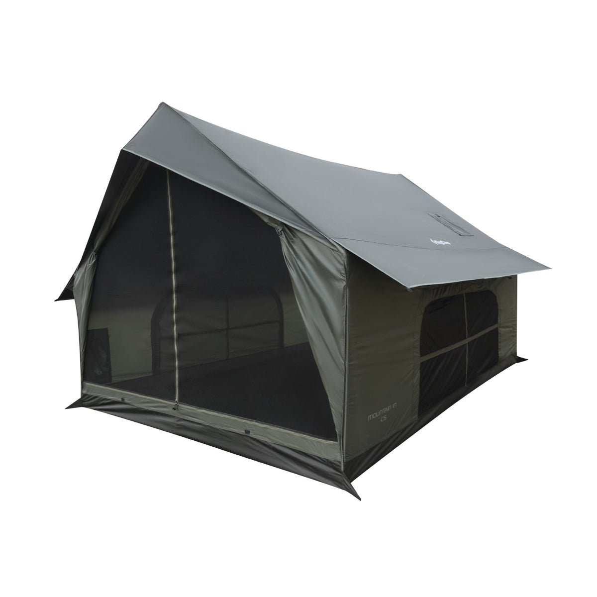 KingCamp 4-Season Cabin Tent with Stove (Size L) Bundle