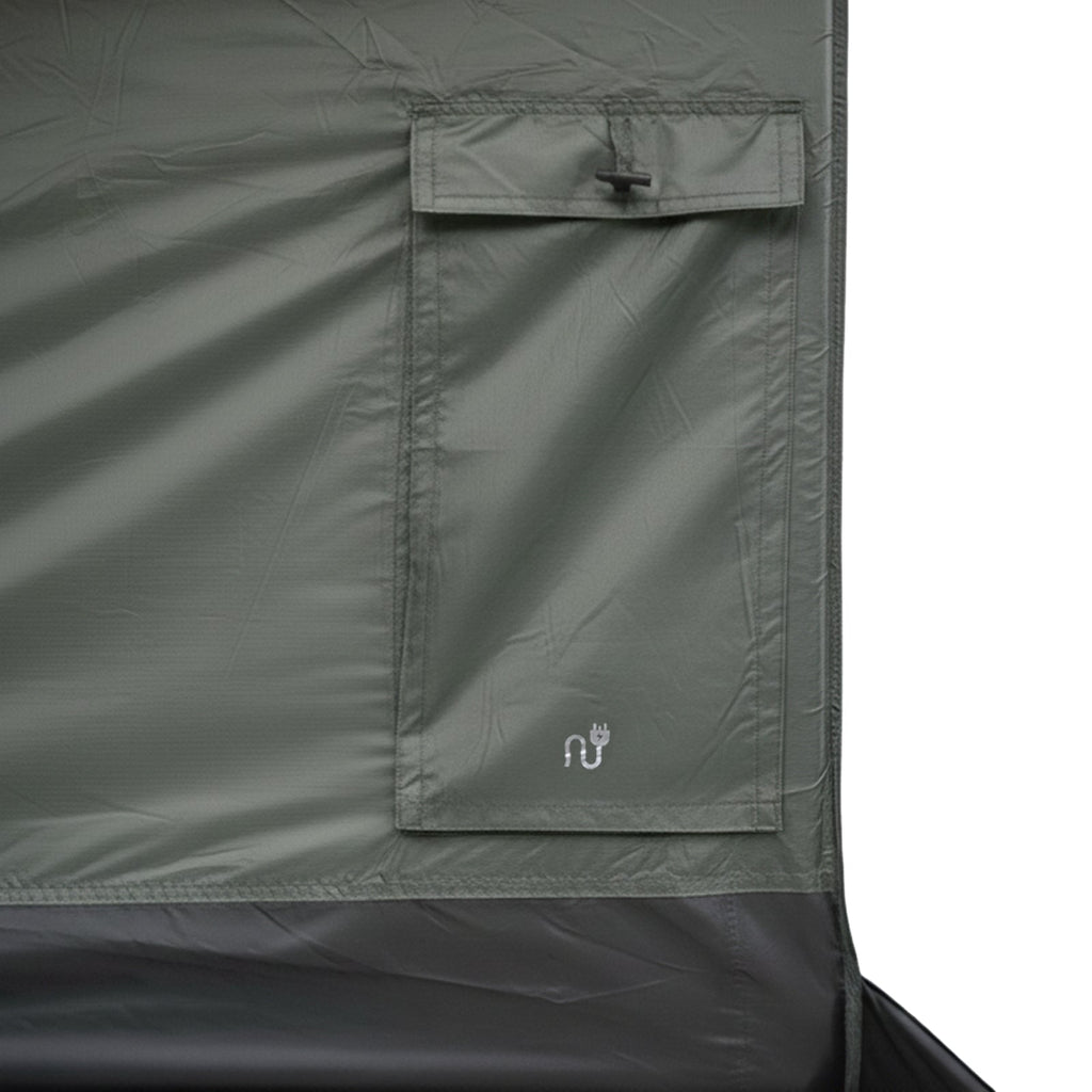 KingCamp MOUNTAIN IN C5 Cabin Tent with Stove Jack & AC Port