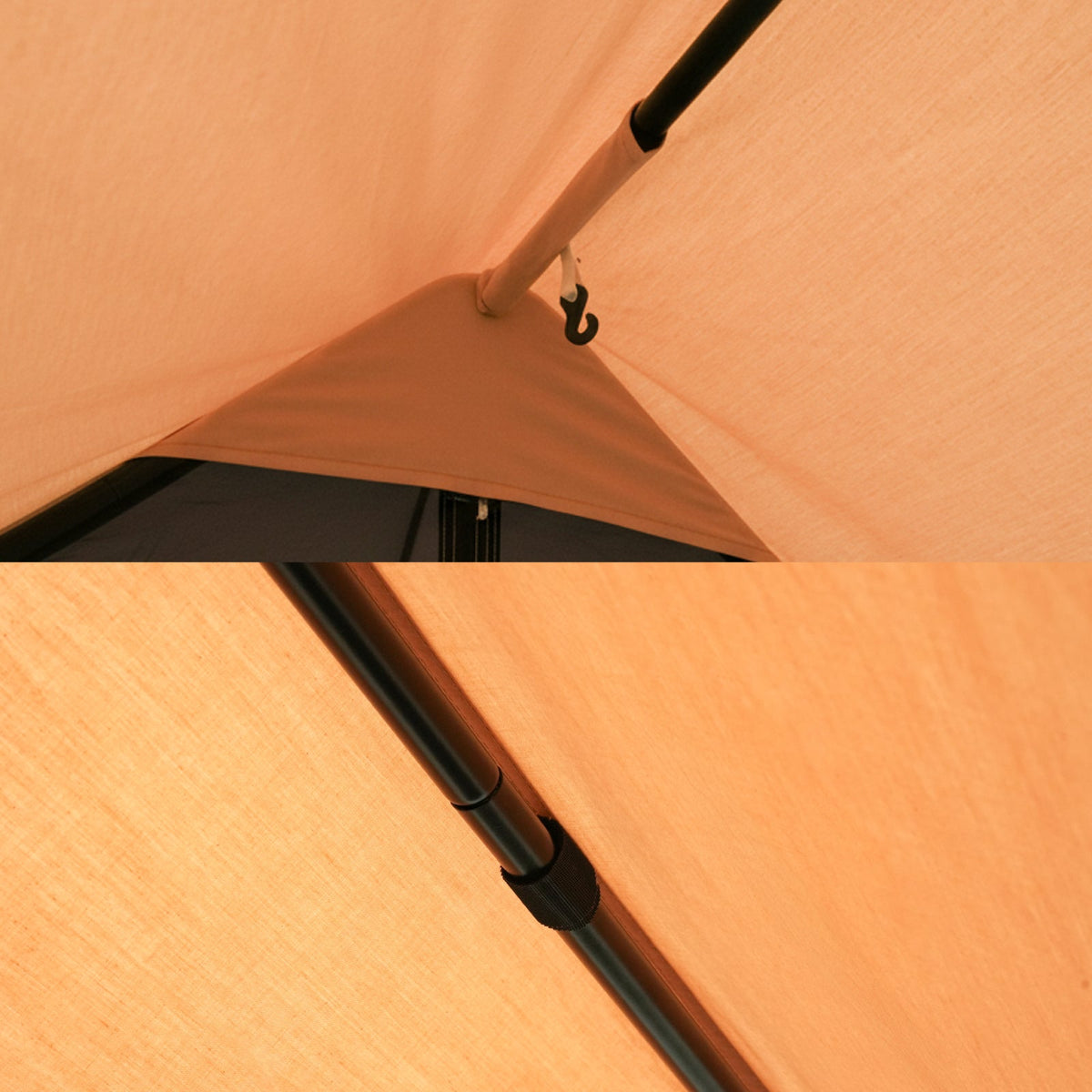KingCamp MOUNTAIN IN C5 Cabin Tent with Stove Jack & AC Port