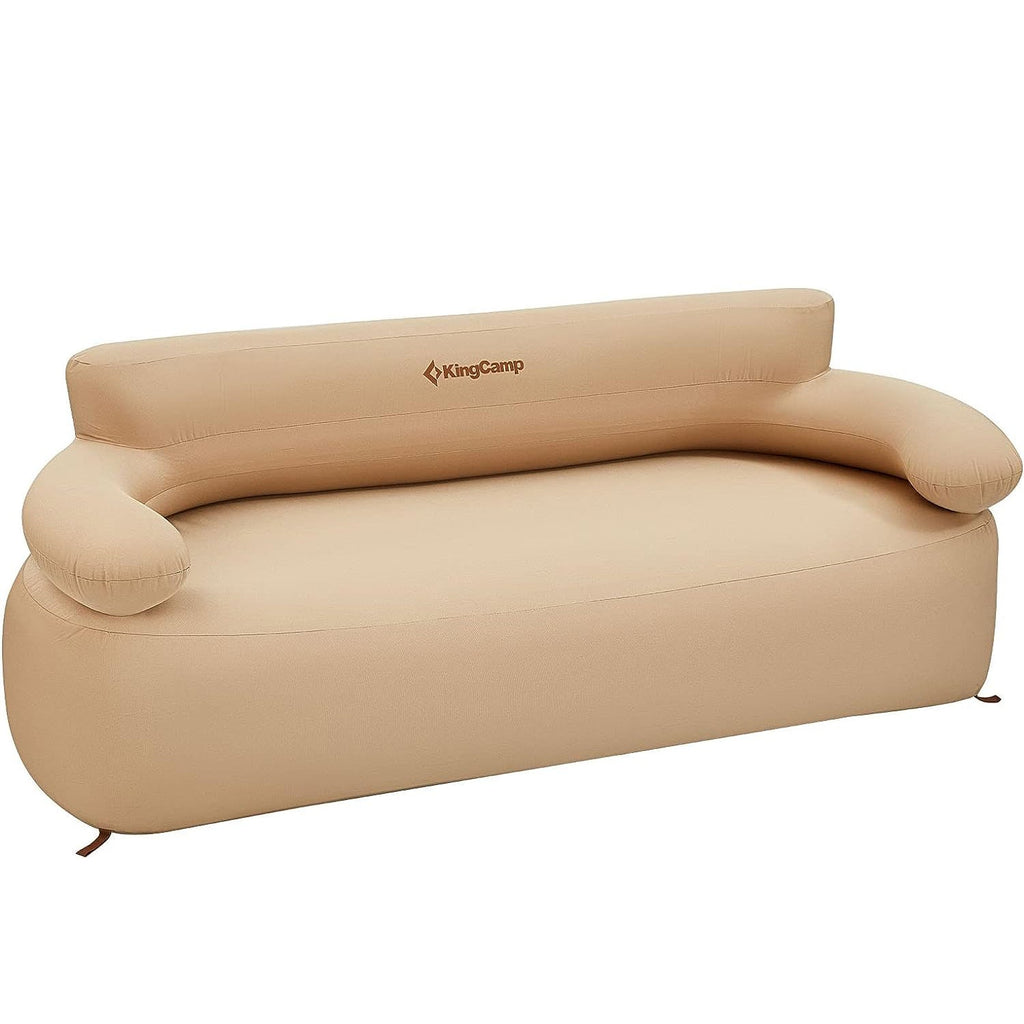 KingCamp 2-Person Oxford Inflatable Sofa with pump & Tent Pegs Set