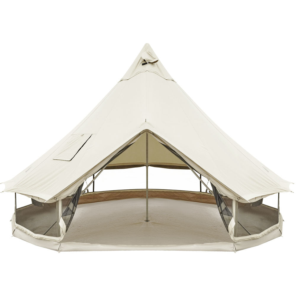 KingCamp KHAN C 400 Glamping Cotton Bell Tent 16.4ft/13.2ft