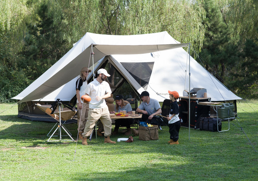KingCamp KHAN PALACE 10-12 Person Glamping Tent