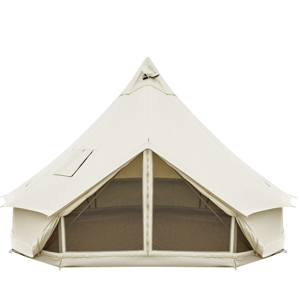KingCamp KHAN C 400 Glamping Cotton Bell Tent 16.4ft/13.2ft