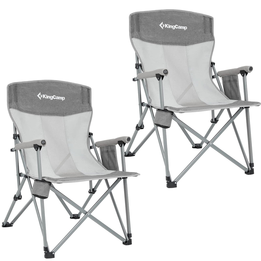 KingCamp Camping Hard Armchair Set of 2