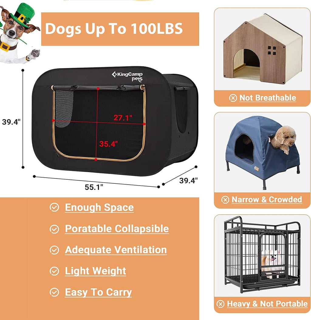 KingCamp PETS Pop Up Pet Tent- XXL