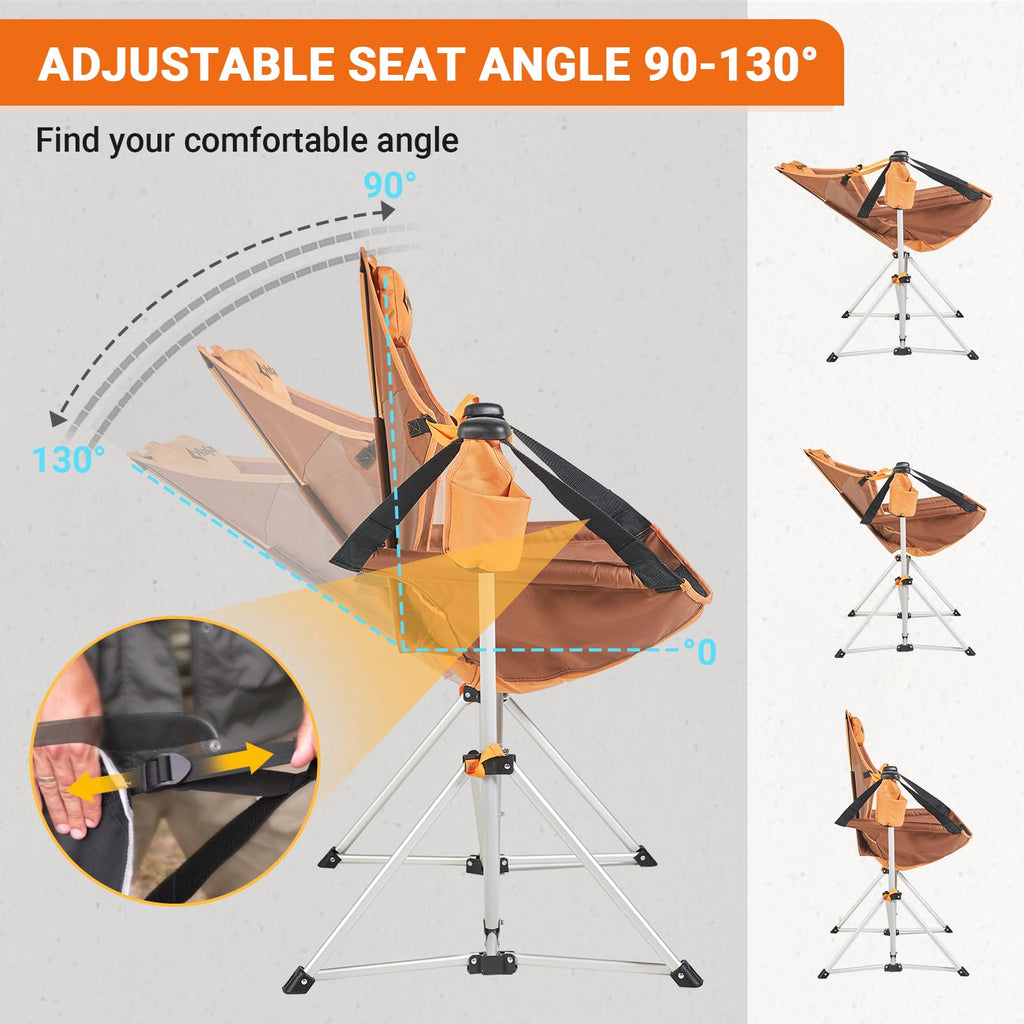 KingCamp Aluminum Alloy Swing Camping Hammock Chair