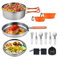 KingCamp ADVENTURER Stainless Steel 2-3 Person Cookware Mess Kit
