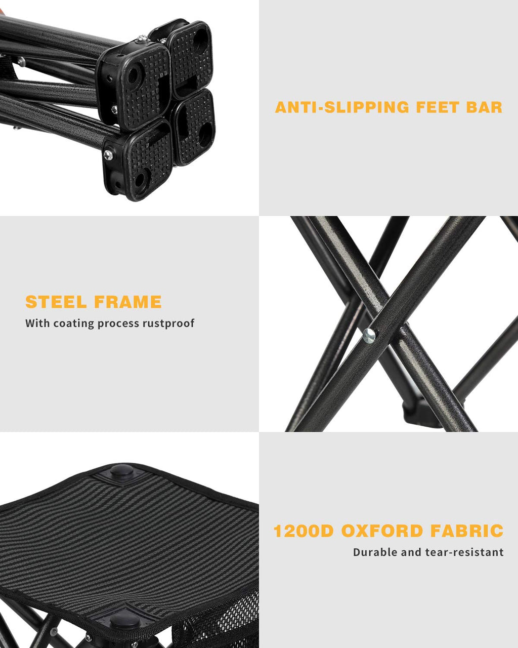 KingCamp Mini Folding Camping Stool