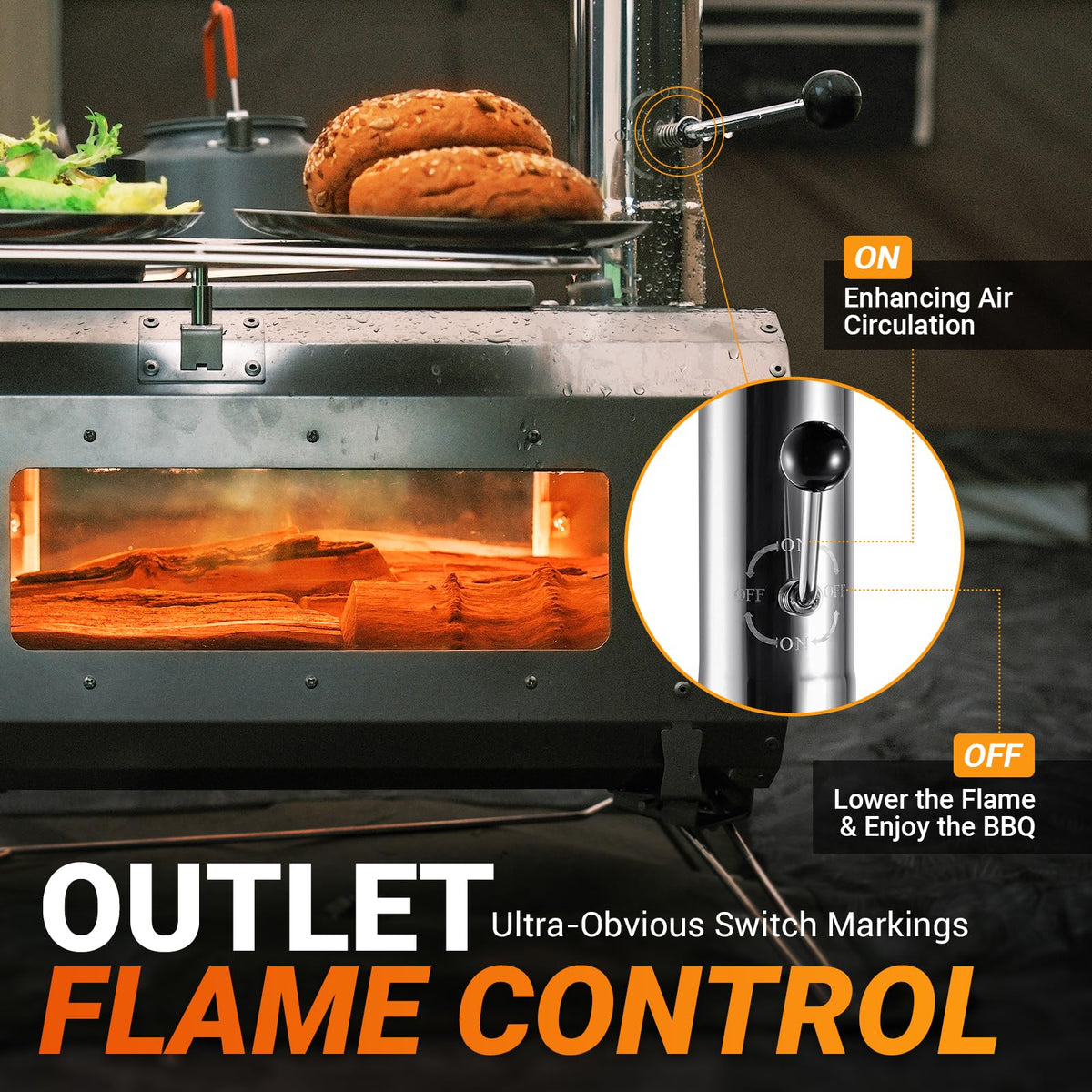 KingCamp Surefire Camping Wood Tent Stove