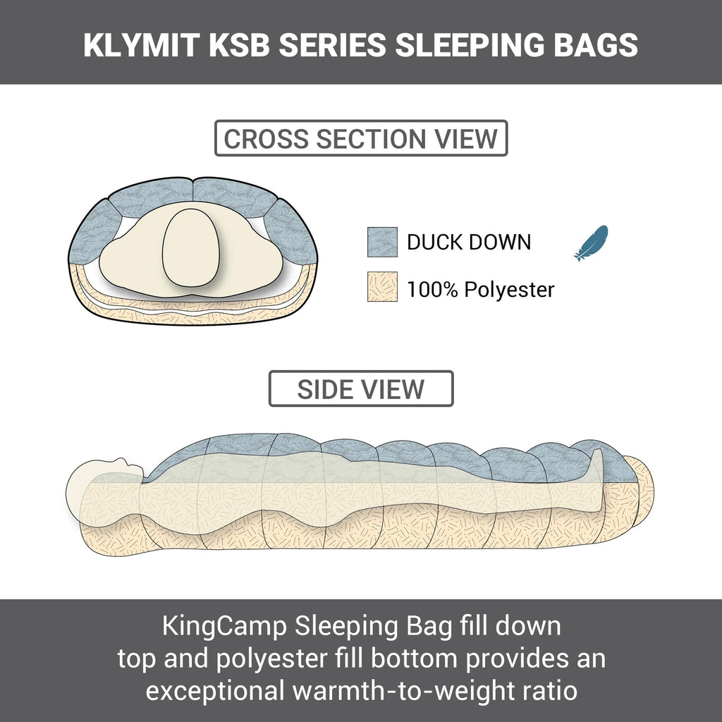 Kingcamp Duck Down Sleeping Bag
