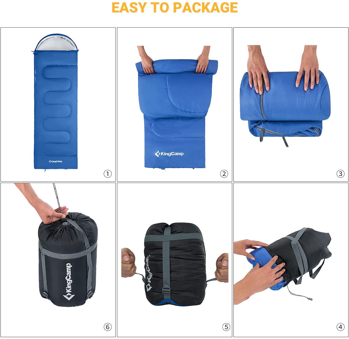 KingCamp 44°F Oasis 250 Sleeping Bag