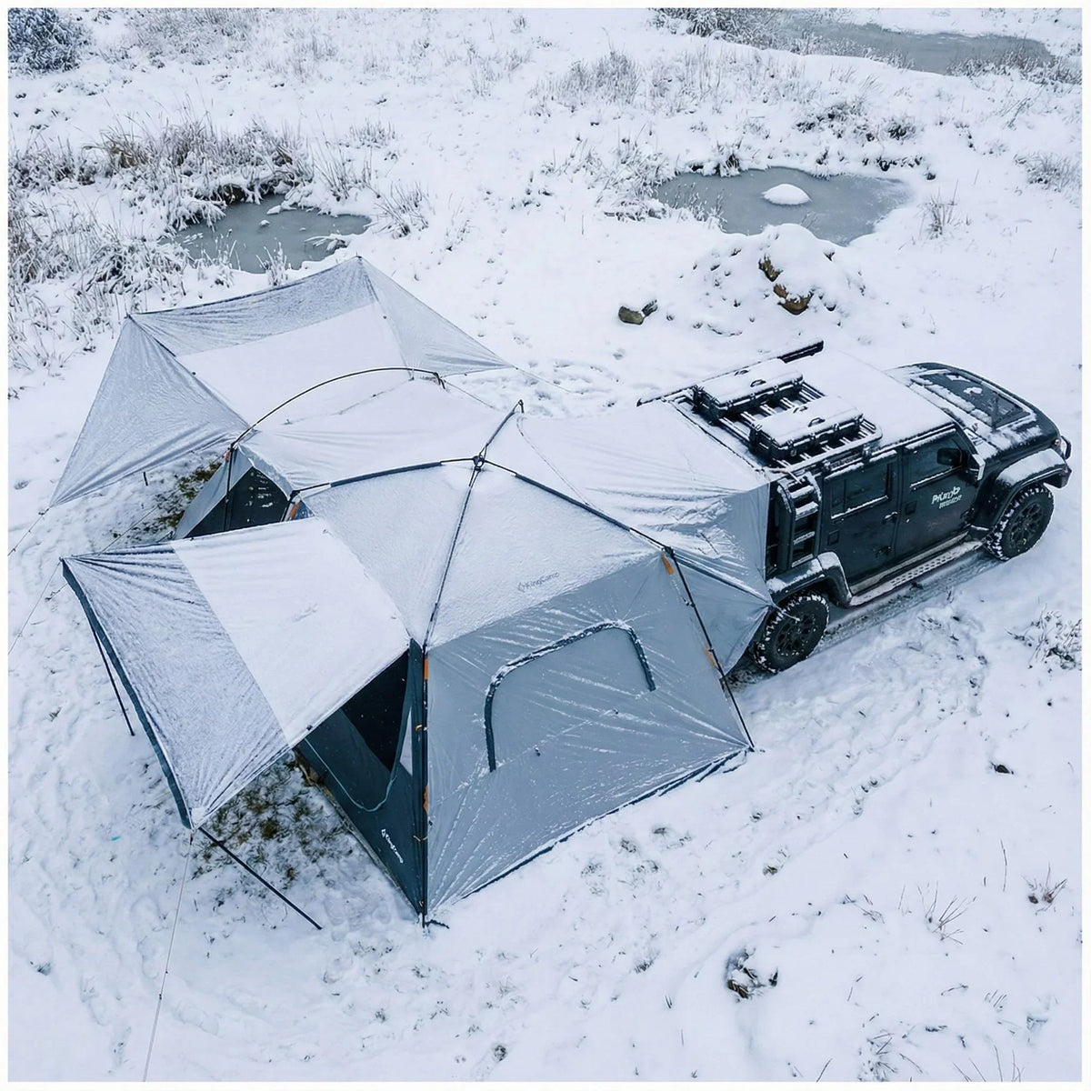 KingCamp BOUNDLESS X6 SUV Camping Tent With Screen Room