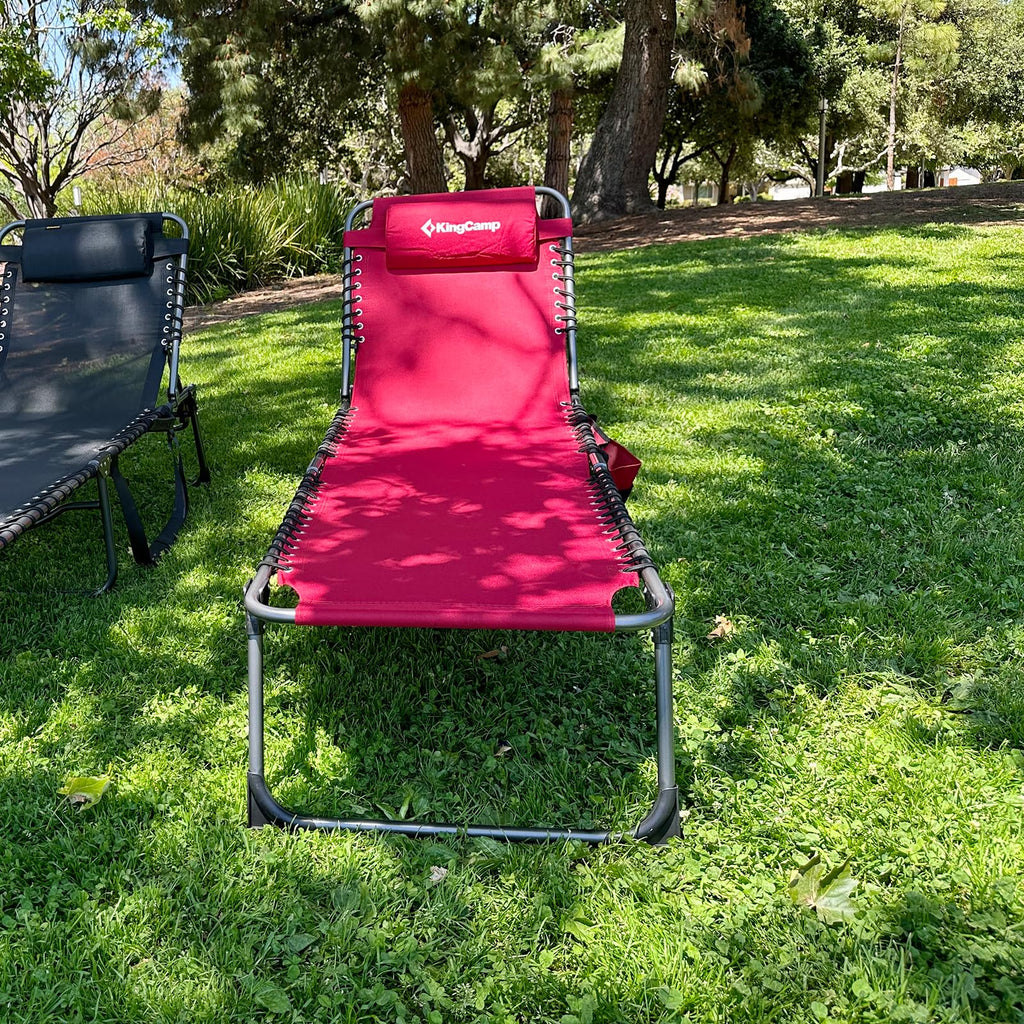 KingCamp BERLIN Classic Adjustable Cot Lounge Chair