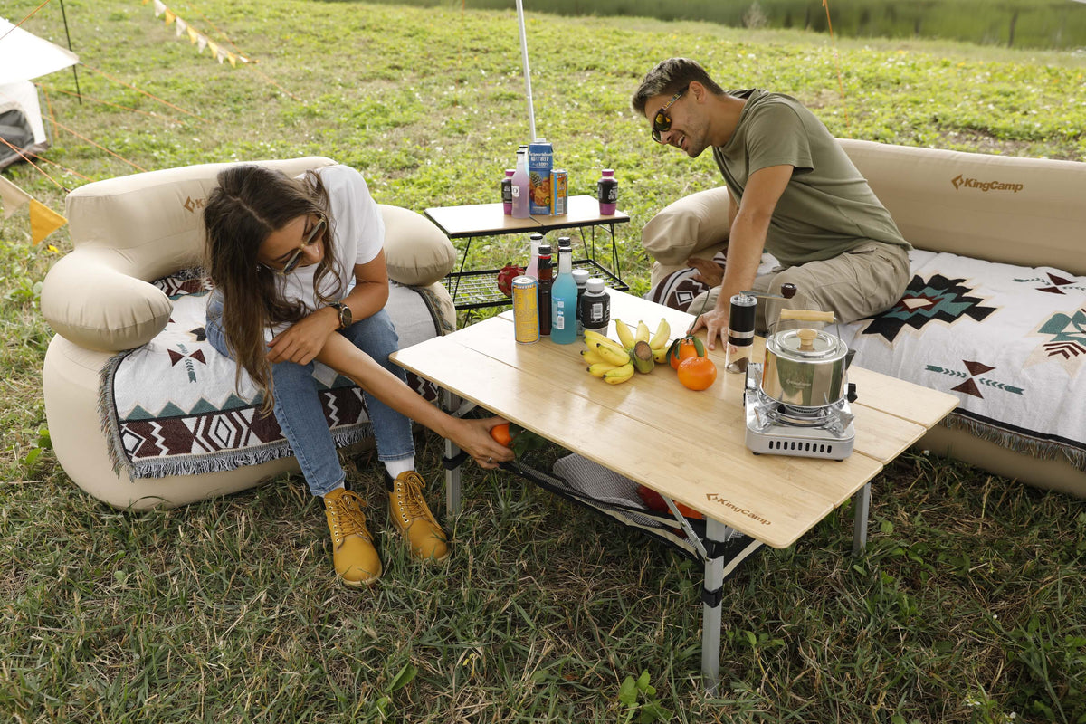 KingCamp 2-4 Person Folding Camping Tables 39x25
