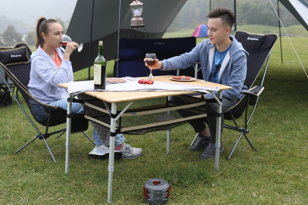 KingCamp 2-4 Person Folding Camping Tables 39x25