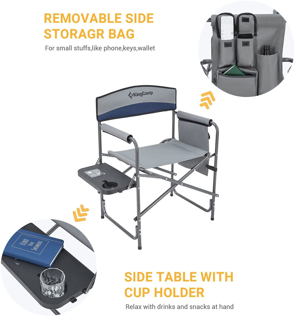 KingCamp Heavy Duty Director Camping Chair