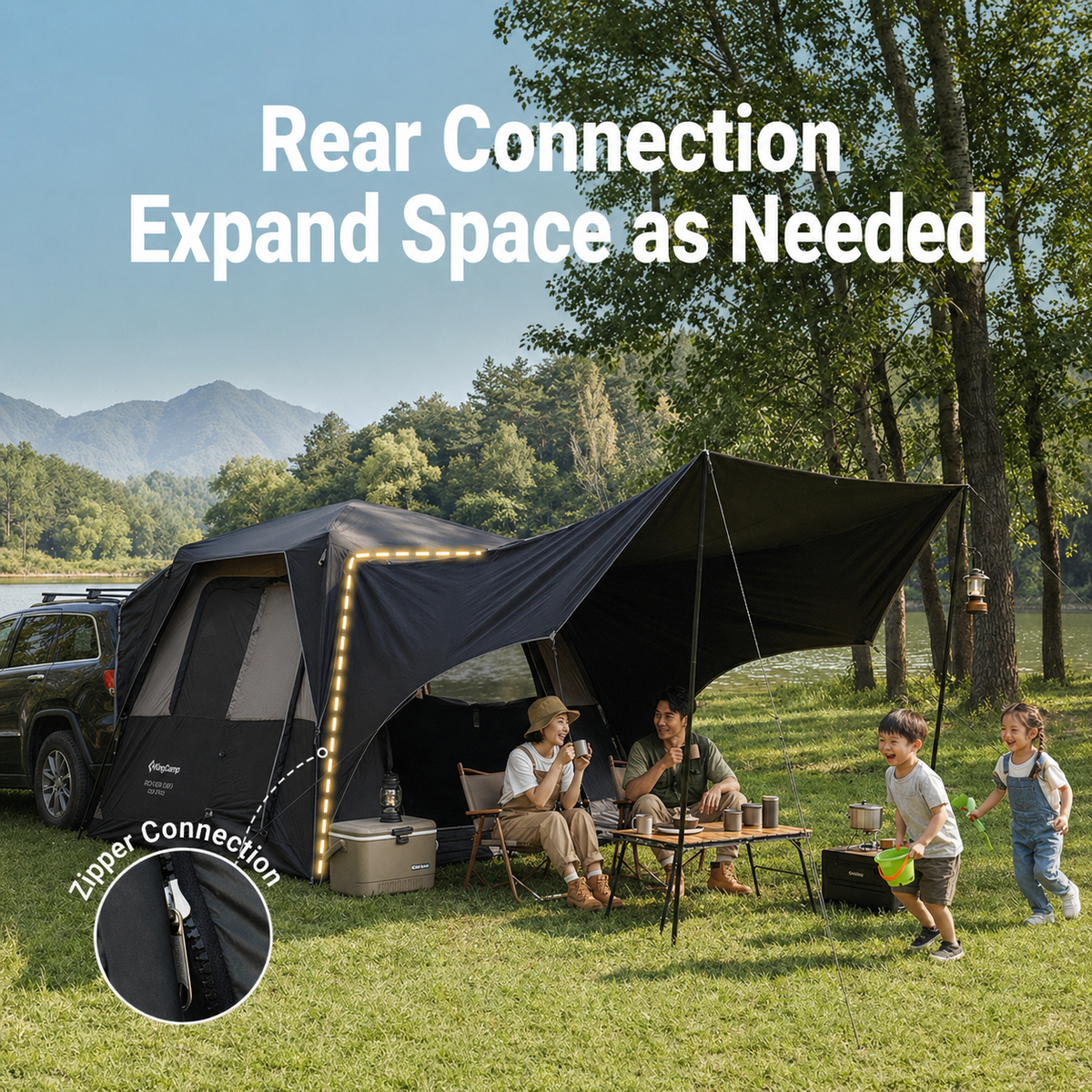 KingCamp BOUNDLESS X3 PRO Modular Tarp / Awning