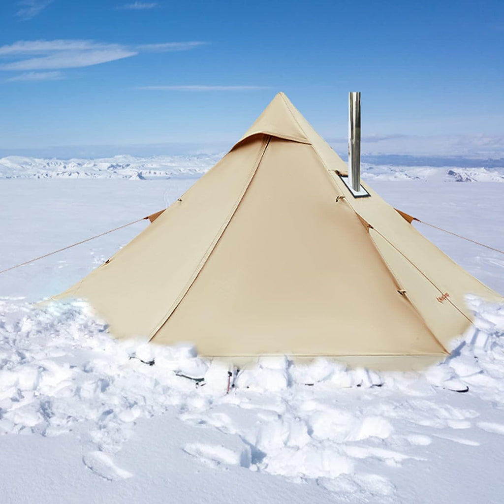 KingCamp TURINO Tipi Hot Tent with Stove Jack