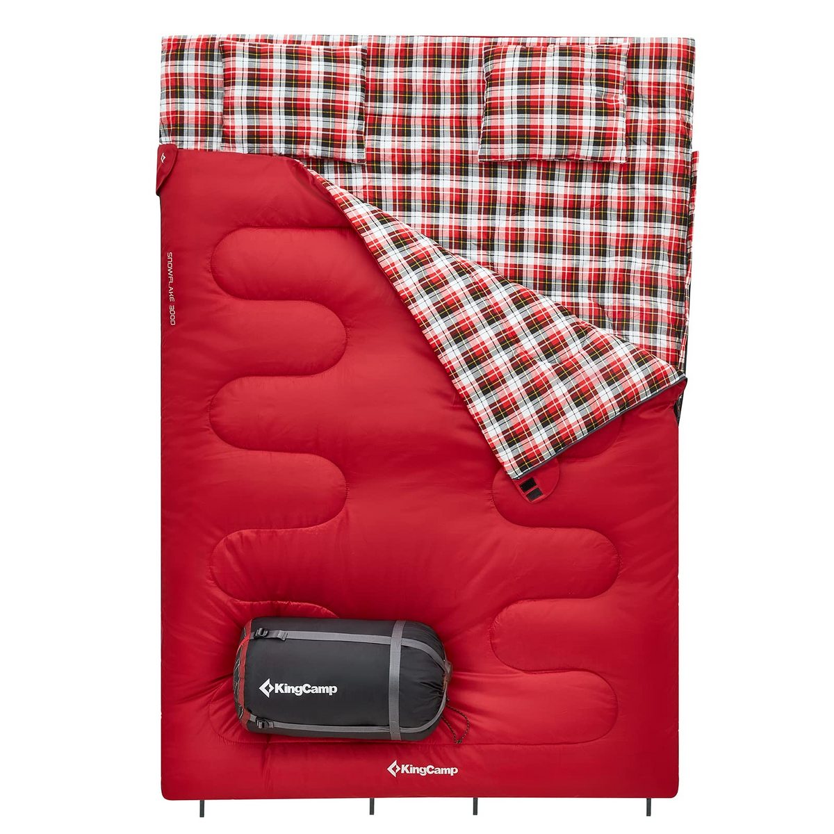 KingCamp SNOWFLAKE 300D Double Flannel Sleeping Bag