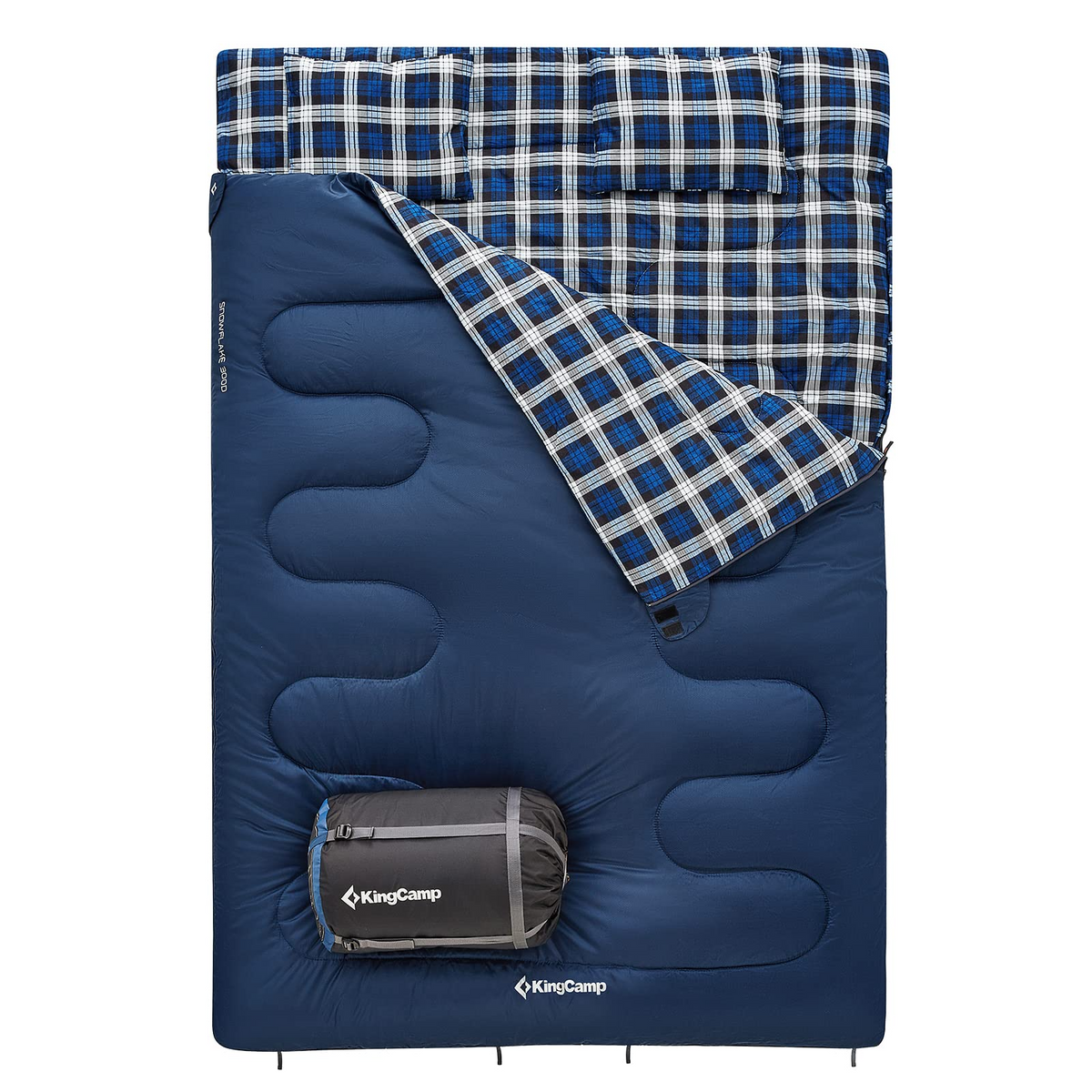 KingCamp SNOWFLAKE 300D Double Flannel Sleeping Bag