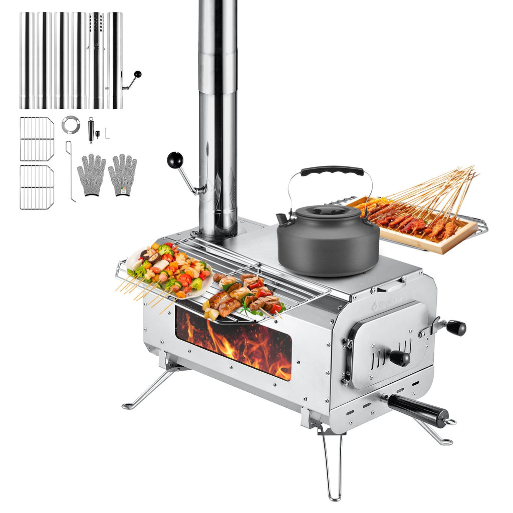 KingCamp Surefire Camping Wood Tent Stove
