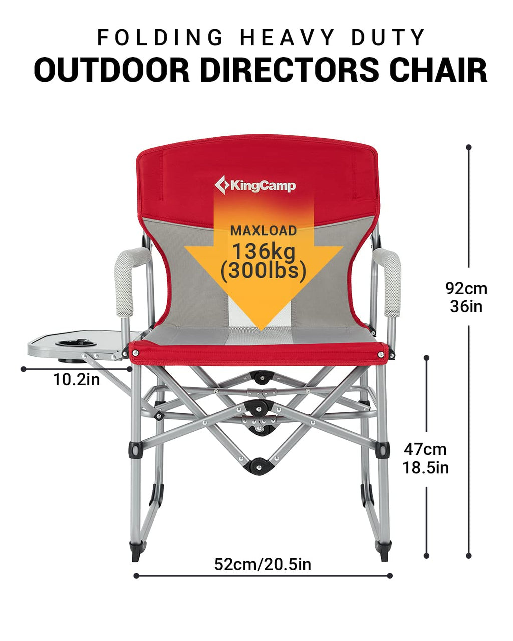 KingCamp Mesh Folding Camping Chair