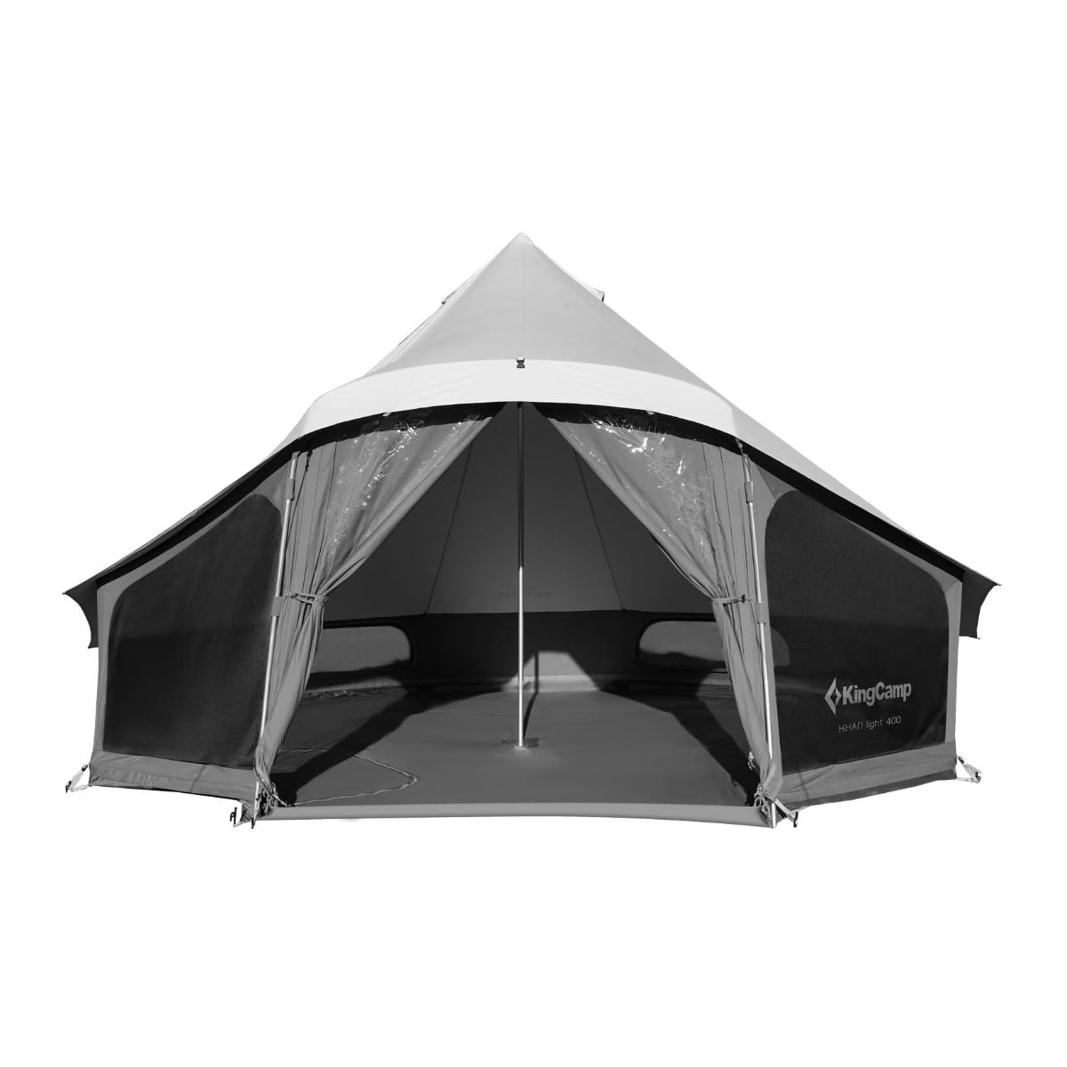 KingCamp KHAN LIGHT Tent & Wood Stove Bundle