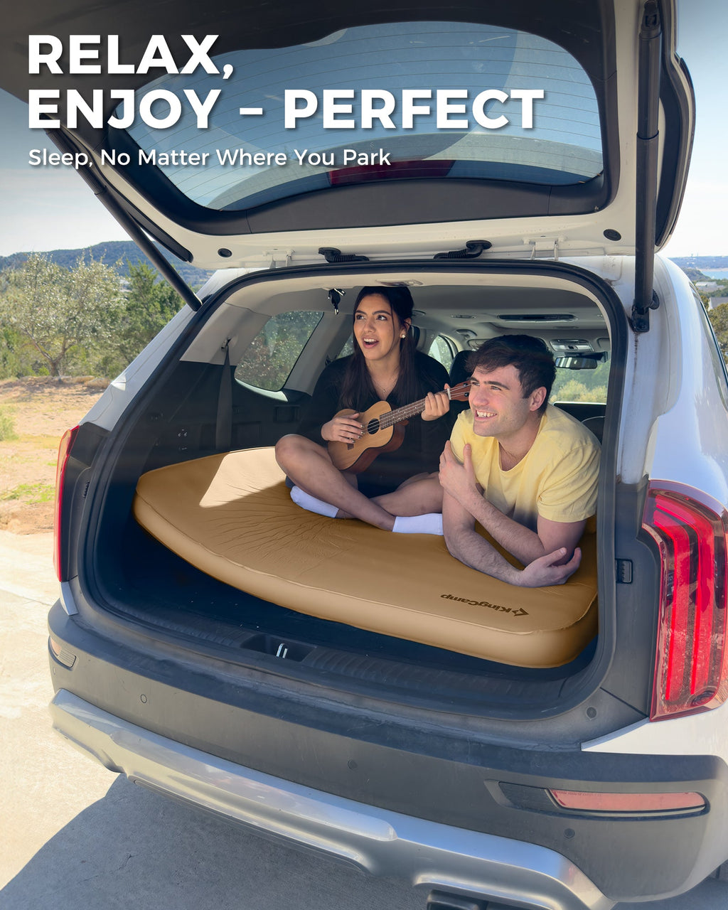 KingCamp PREMIUM SUPER 15 Self-Inflating Camping Sleeping Pad