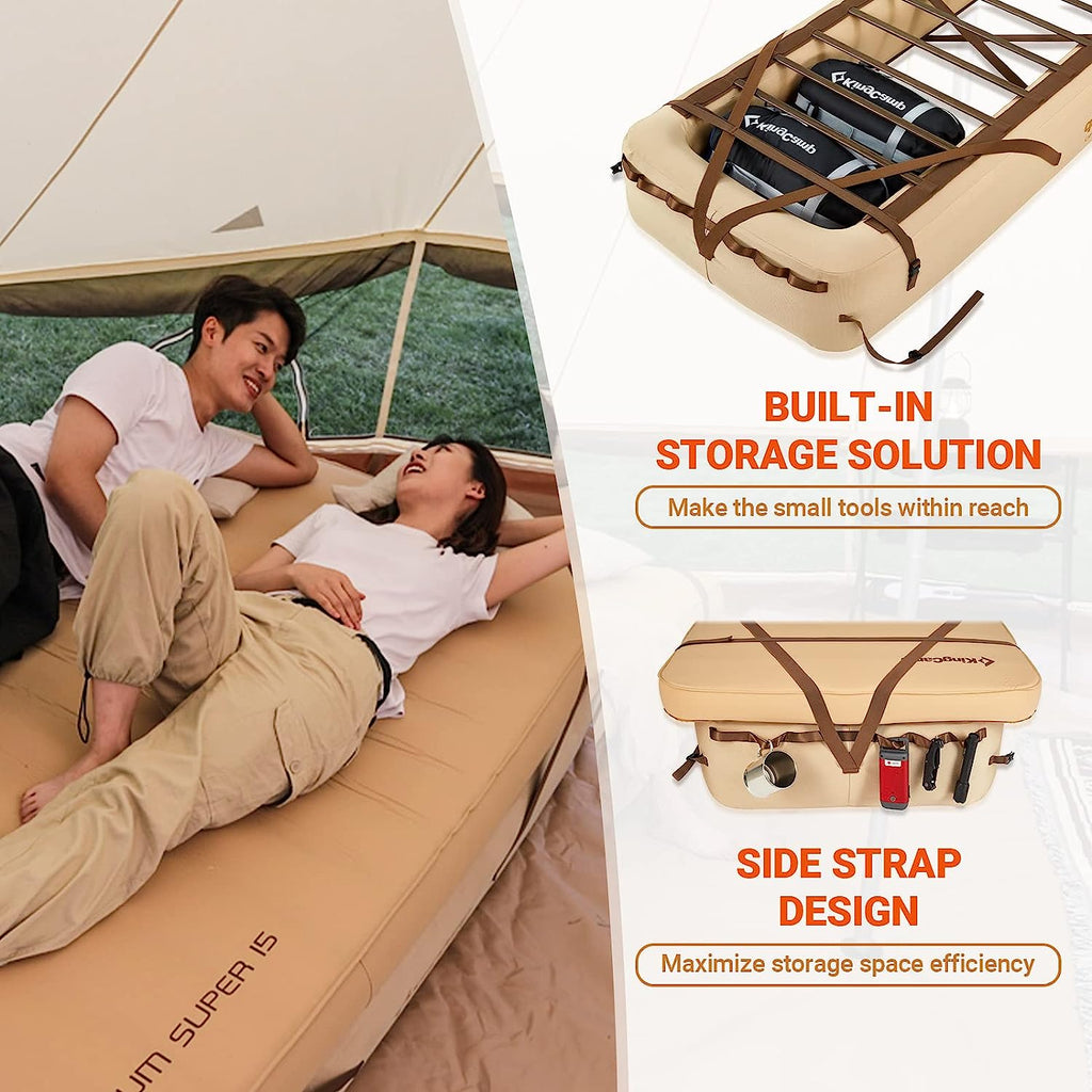 KingCamp OAK P10 Air Mattress Frame | 2-Pack