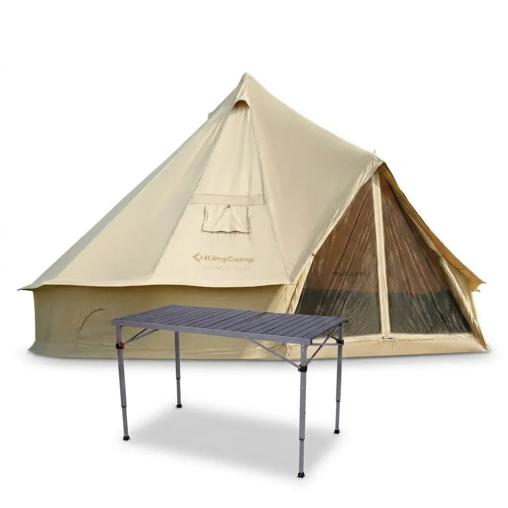 KingCamp KHAN C 500 Tent & Table Bundle