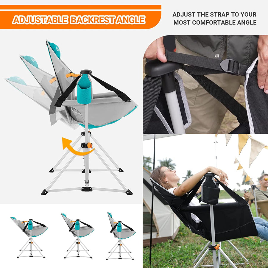 KingCamp Aluminum Alloy Swing Camping Hammock Chair